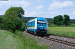 223 068 mit dem ALX 84115 von Hof Hbf nach Mnchen Hbf bei Oberteich, 12.06.2013