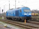 Am 29.11.2014 war  die 253 015-8  von der Eisenbahn-Bau- und Betriebsgesellschaft Pressnitztalbahn mbH-Press in Stendal abgestellt . 