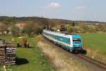 223 070 mit Alex 352 am 24.04.2015 bei Blizejov.