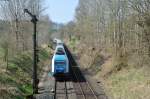 223 062 mit ALX84104 von München Hbf nach Hof Hbf bei Reuth b. Erbendorf, 24.04.2015