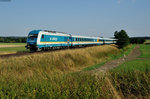 223 062 mit dem umgeleiteten ALX84110 von München nach Hof bei Weha, 07.08.2015