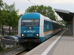 223 067 mit ALX in Richtung München Hauptbahnhof.