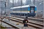 Aus der Gegenrichtung erreicht RB84134 mit 223 066 den Endbahnhof Lindau Hbf.