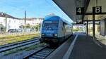 ALEX ER 20, 223 063 ( 9280 1223 063-9 D-DLB ) vor der Aufnahme des Zuges in Regensburg am 16.10.2022