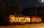 225 071-0 und 225 094-2 EBM in Hochstadt/ Marktzeuln am 12.06.2016.(Bild vom Bahnsteig)