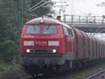 Mit sonorem Brummen fuhr diese 225er an mir vorbei. Das Foto stammt vom 01.10.2007