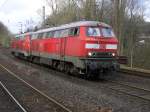 BR 225 Tandem in Bochum Hamme in Richtung BO Langendreer.(04.03.2008)