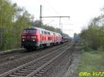 225 094-2 und 225 020-7 mit GZ. Bochum-NOKIA. 18.04.2008.