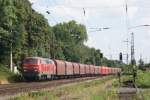 225 028-0 mit Shimmns in Ratigen Lintorf am 30.06.2008