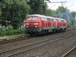 Doppel-Power 225 021 und 225 018 in Bochum Hamme in Richtung Wanne Eickel.(19.07.2008)