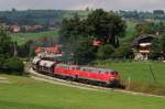 225 071 und 084 mit Umleiter FS 45188 in Haslach (27.08.2009)