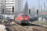 225 071 & 073 am 17.04.10 mit einem Umleiter von Landshut nach Mhldorf in Mnchen Ost