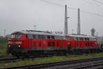 225 023 und 225 010 am 4.6.12 beim umspannen in Duisburg-Bissingheim.