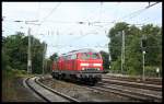 225 023 und 225 021 am 28.08.2012 in Bochum Nord.