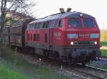 Vergangenheit, da seit 2013 keine 225er mehr vor dem „Roßberger Kieszug“ im Einsatz.