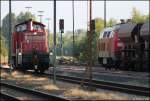 Nachdem 295 004-6 mit Ihren Rangierarbeiten in Sande Bf fertig war, durfte sich 225 073-6 vor Ihren Zug setzen und bald abfahren. 04/09/2013