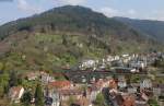 225 133-8 im Az Dienst auf dem Reichenbachviadukt 6.4.14