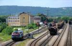 225 079 (92 80 1225 079-3 D-NBEG) als Rangierfahrt am 09.06.2013 in Schwandorf