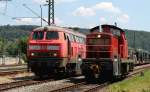 225 802-8 und 294 844-6 in Immendingen 30.6.15