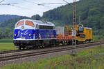  Altmark-Rail MY 1149 am 30.08.2021 nördlich von Salzderhelden am BÜ 75,1 im Bauzugdienst in Richtung Göttingen