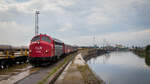 My 1142 (227 005-6) - Magdeburg Hafen 22.08.21 - Hafenrundfahrt im Hafen Magdeburg. An einigen Stellen durften wir den Sonderzug verlassen und Fotos machen. 