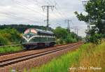 Eichholz Eivel V170 1131 als Tfzf in der nrdlichen Einfahrt des Bahnhofs Golm (14.07.09)