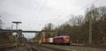 Nohab MY 1151 leistete auch am 01.04.2011 wieder Schubhilfe an einem Containerzug in Richtung Sden.