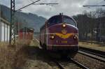 DSB My 1138 als Lz Lok gesehen am 11.03.15 in Probstzella.