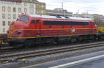 NoHAB My 1149 (92 80 1 227 008-0 D-AMR) von Altmark Rail im Bauzugdienst am Düsseldorfer Hbf, 20.11.16.
