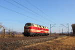 228 321-6 CLR bei Trieb am 13.02.2017.