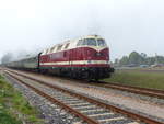 WFL 204 als Schlusslok am DPN 24176 von Oberhof (Thr) nach Straufurt, am 30.09.2017 in Khnhausen.