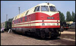1000 Jahr Feier der Stadt Potsdam am 20.5.1995: DR Großdiesel Lok V 180005