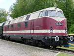 118 256-7 am Bahnhof Gadebusch am 10.05.2026