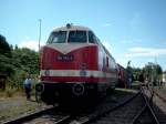 Vereinseigene 118 782 des SEM beim Heitzhausfest in Chemnitz Hilbersdorf