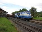 Besuch der Rennsteigbahn im Frnkischen Freilandmuseum Fladungen am Sonntag den 30.05.2010