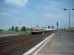 MEG 205 und MEG 2xx am 17.5.2002 in Berlin-Schnefeld Flughafen