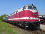 Saisonerffnung bei der IG Traditionslok 58 3047 e.V. Glauchau am 05.05.13 Hier die 118 770-7.