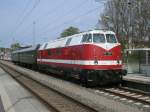 118 770,am 10.Mai 2013,vor der Abfahrt nach Putbus in Bergen/Rgen.