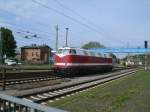 Der Zielbahnhof von 118 770 lautete,am 10.Mai 2013,Putbus bevor die Lok in Putbus ankam mute Diese in Bergen/Rgen noch umlaufen.