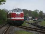 118 770 setzte,am 10.Mai 2013,nach der Ankunft in Putbus um.