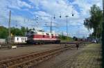 MEG 206 (DR 118 748) in Bhlen (bei Leipzig) 13.08.2013