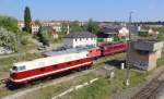 Am 05.05.14 standen in Gera Hbf die 118 757 der EBS, die neue 232 416 der LEG, 250 137 der LEG 