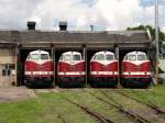 Am 24.05.14 war in Weimar beim TEV 118er Treffen. Zusehen waren 118 778, 118 748, 118 757 und 118 578.