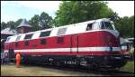118 770-7 beim Bahnhofsfest in Putbus am 14.06.2014