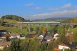 Am 04.Oktober 2014 war 118 770-7 mit einem Sonderzug von Marienberg aus zu einer Fahrt durch das Erzgebirge unterwegs.