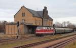 Am zweiten Advent war ein aus zehn Reisezugwagen bestehender Sonderzug im Harz unterwegs.