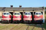 118 757-4, 118 731-9, 118 578-4 und 118 788-9 zu sehen am 10.10.15 zum BW Fest beim TEV Weimar.