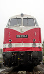 118 770-7 war bei 4. Verkehrshistorische Tage in Gera zusehn. Foto 13.9.14