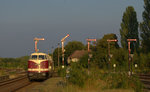 118 719-4 / 228 719-1 der EBS - Erfurter Bahnservice GmbH in Zeitz 10.09.2016