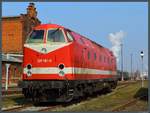 229 181-3 der CLR ist am 25.03.2018 zu Gast im Bw Staßfurt.